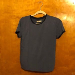 Essential Short Sleeve Blue Tee